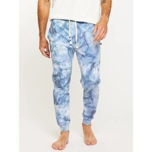 NEW SOL ANGELES granite marble jogger in blue marble print